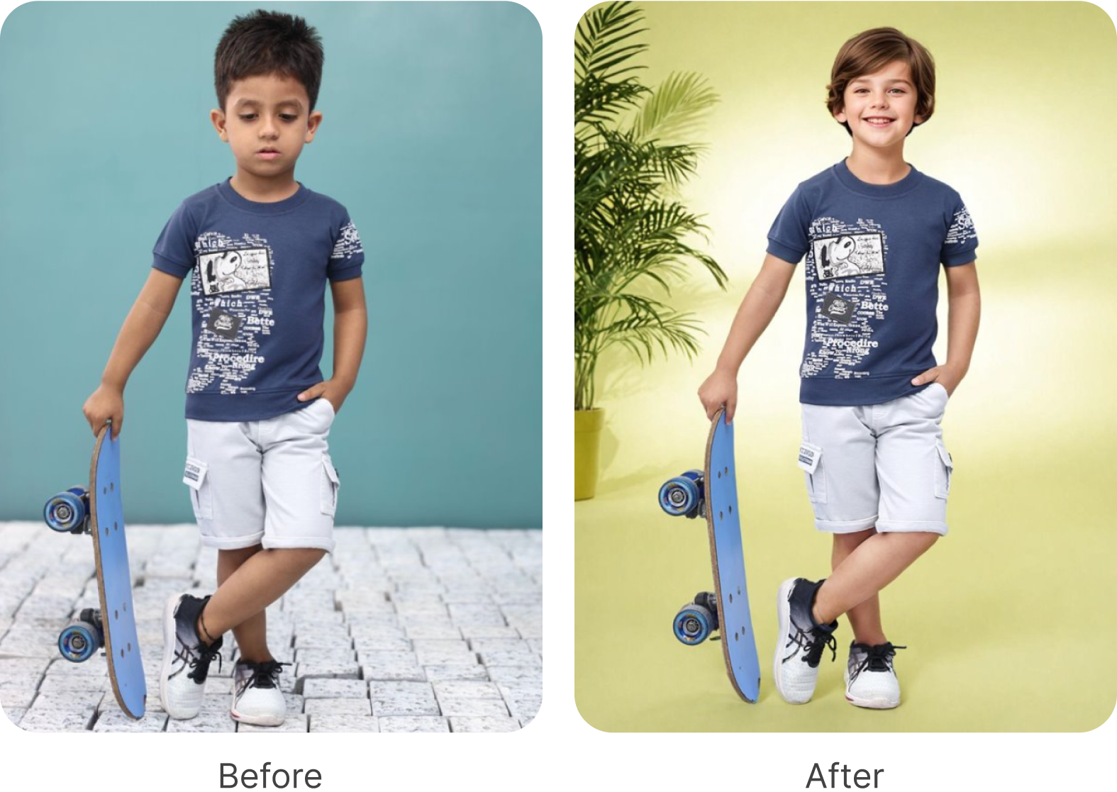 Kidswear Product Photography AI