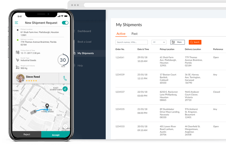 TLC Digital Freight Matching Platform