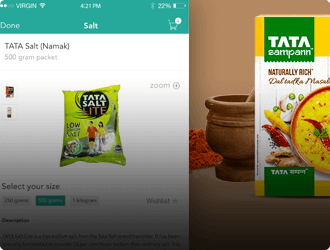 grocery ordering app Mobisoft Infotech
