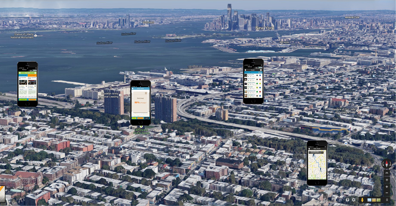 Coubiq is a significant location based social media app