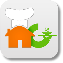 mobisoft home cooks branding logo