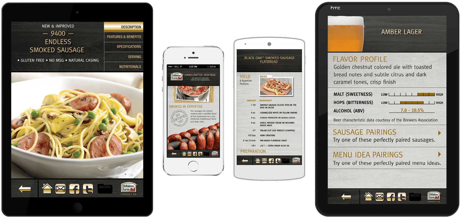 Hillshire Farm Sausage App