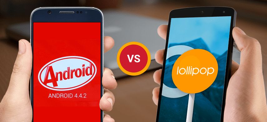 Что лучше андроид lollipop или kitkat