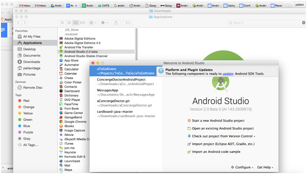 android studio beta 2.2