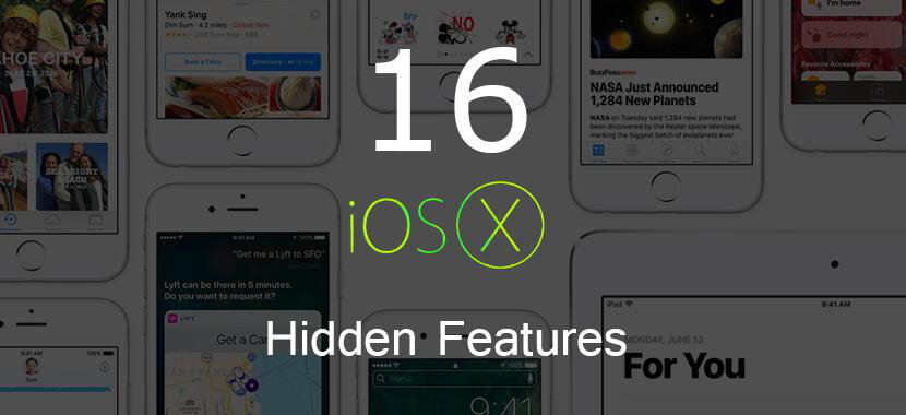 iOS 10 Hidden Features