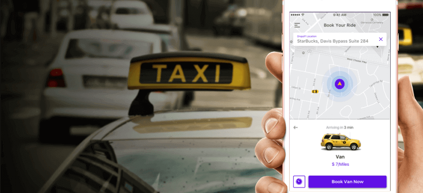 taxi app development solution by mobisoft infotech