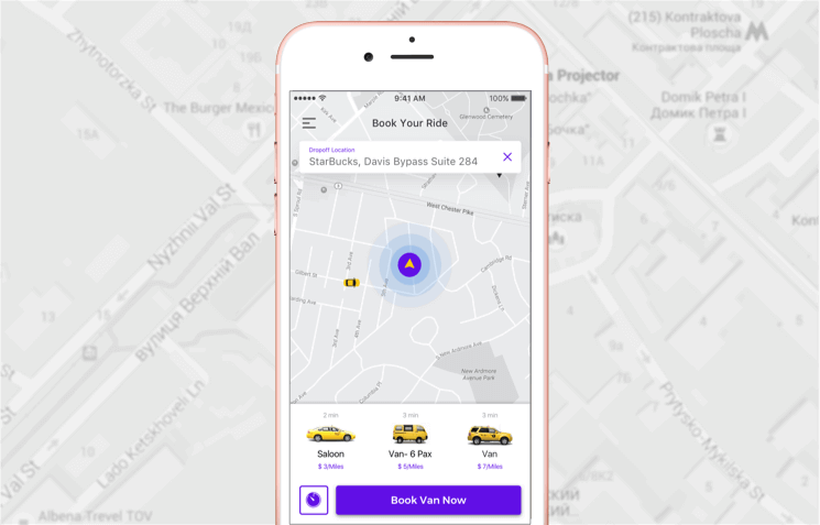 white label taxi booking app by mobisoft infotech