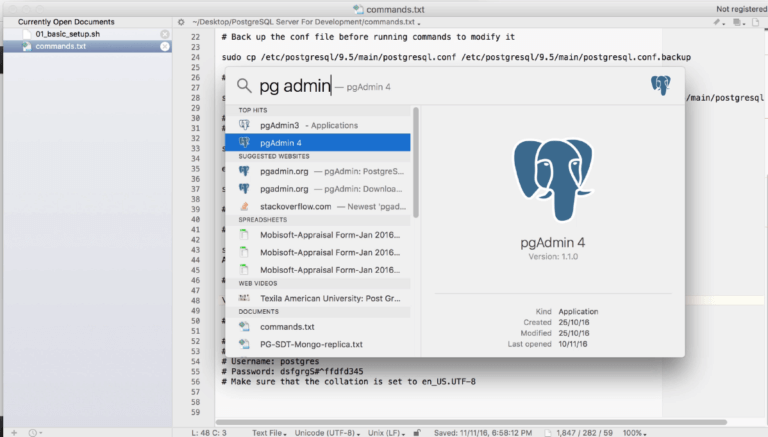 How to Setup a PostgreSQL Server for Development Deployment?
