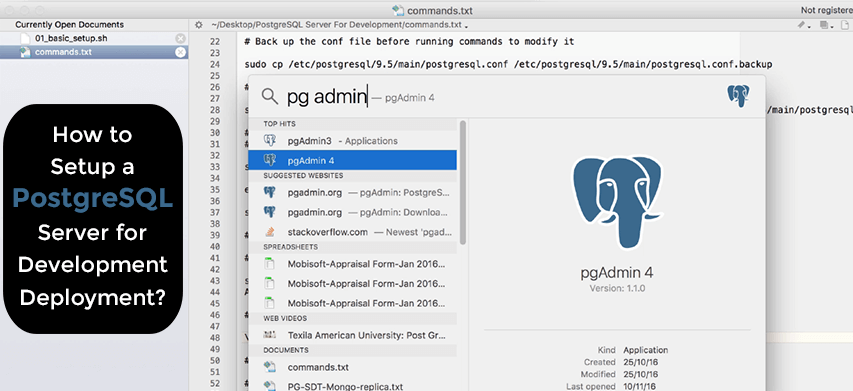 postgresql web admin