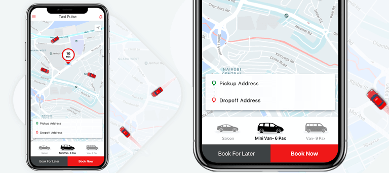 passenger app taxi pulse