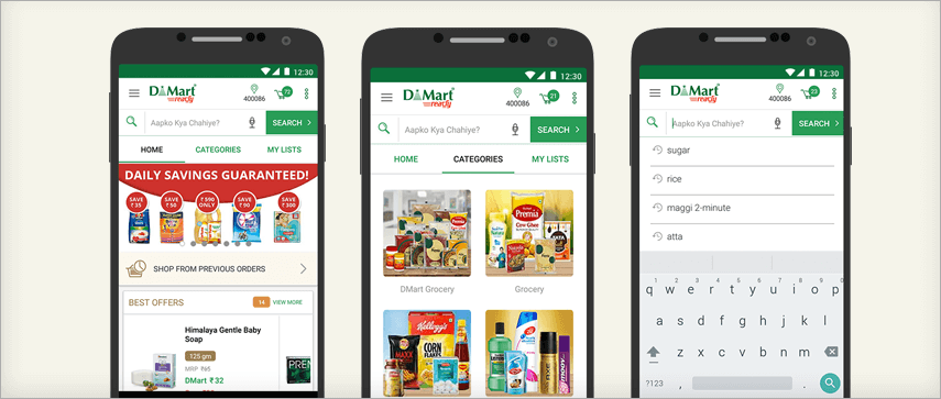 DMart app
