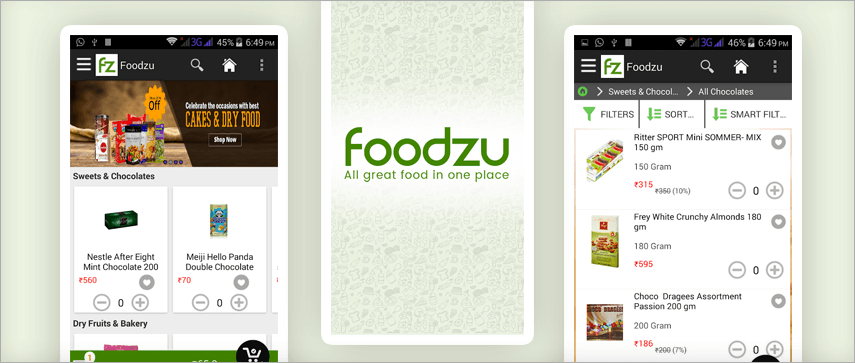 Foodzu app