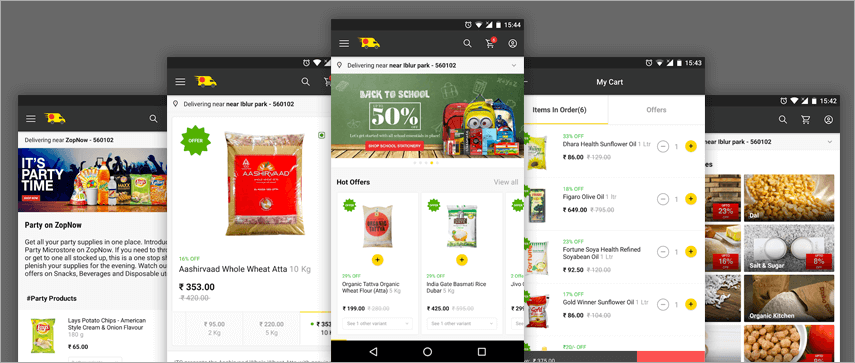 Zopnow app