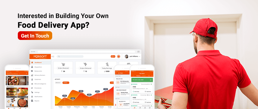 food delivery app development