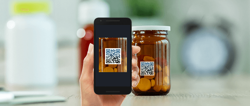 drug safety by QR scanner app