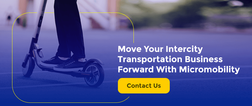 Move Your Intercity Transportation Business Forward With Micromobility