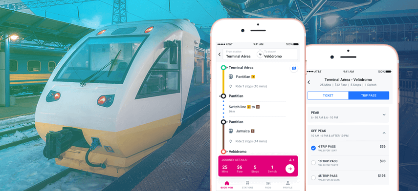 metro travel app