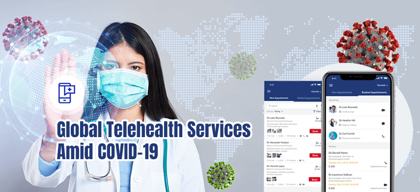 global telehealth services amid COVID-19