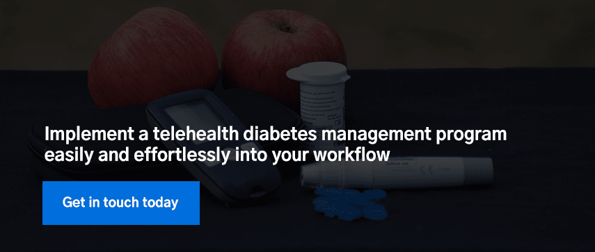 Implement a telehealth diabetes management program easily and effortlessly into your workflow