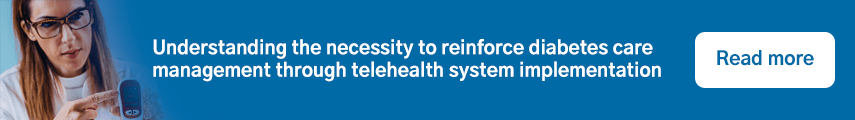 Understanding the necessity to reinforce diabetes care management through telehealth system implementation