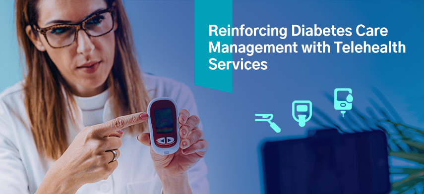 reinforcing diabetes care management with telehealth services