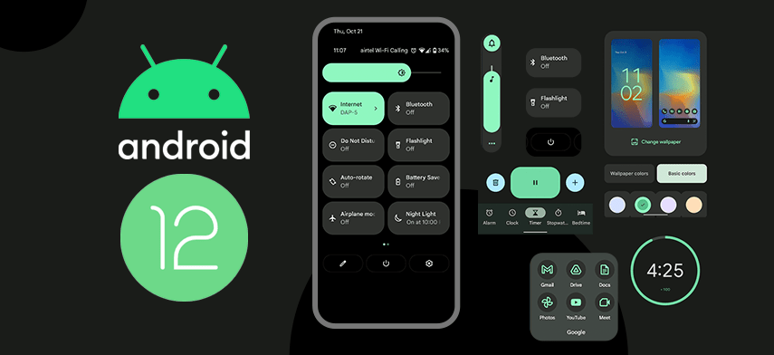 android 12 its new features, and APIs