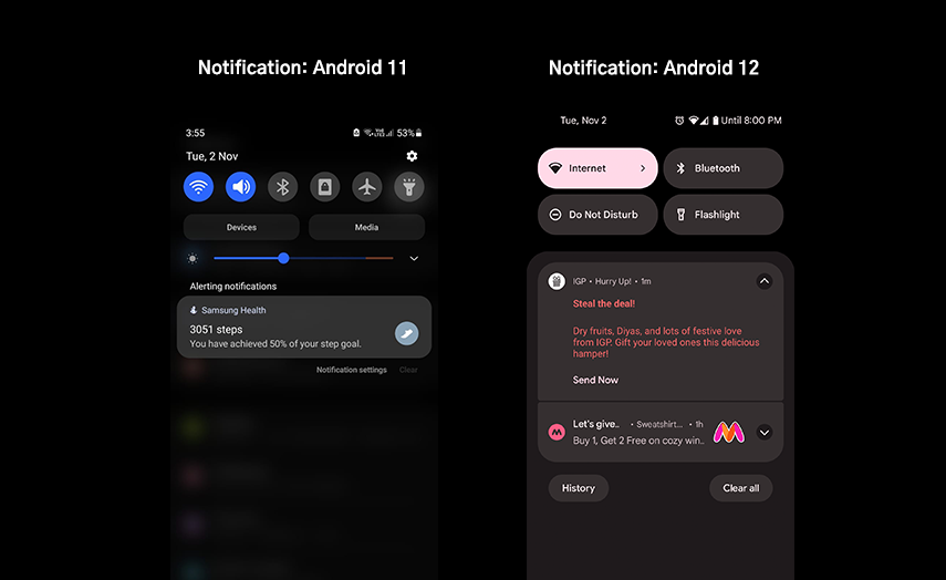 Ui Changes With Android 12 Update Whats Changed