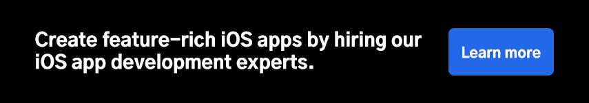 Create feature-rich iOS apps by hiring our iOS app development experts.