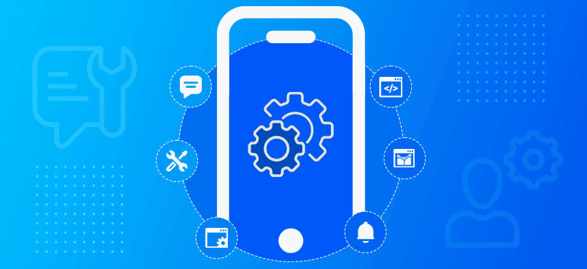 Mobile App Development Process - Step 7 Maintenance and Support