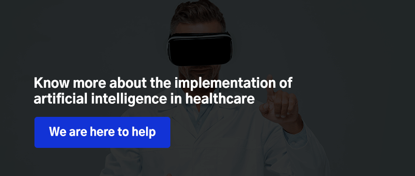 Know more about the implementation of artificial intelligence in healthcare