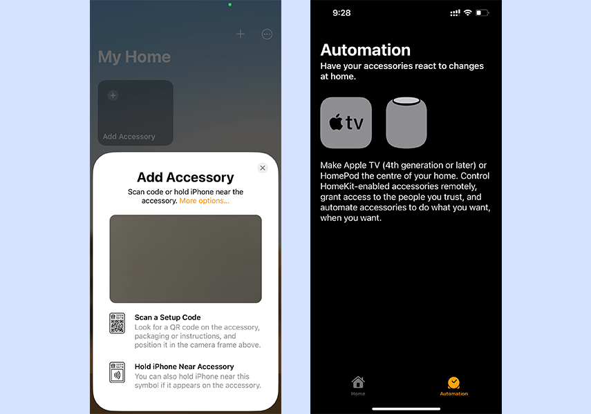 apple home app features