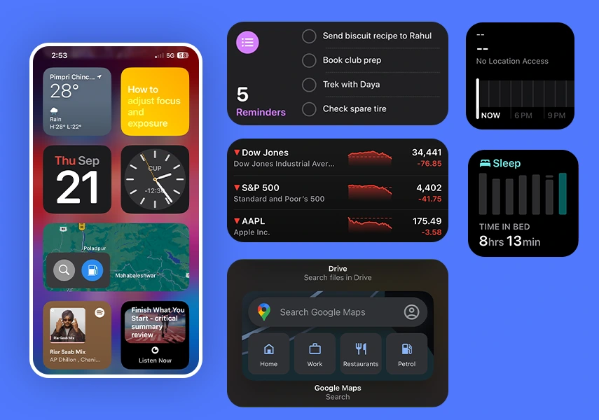 interactive widgets in ios 17 update