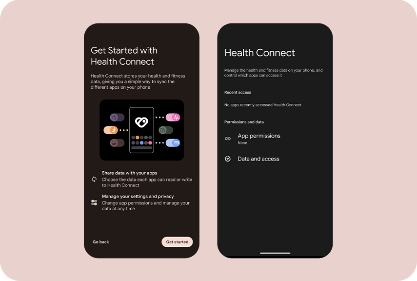 health connect in android 14