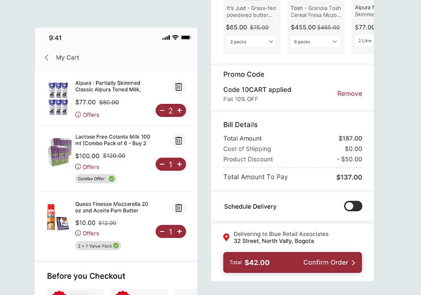Mobile-Optimized Checkout Page