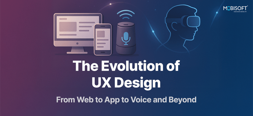 UX design evolution from web to voice The evolution of UX design: web, app, voice, and beyond