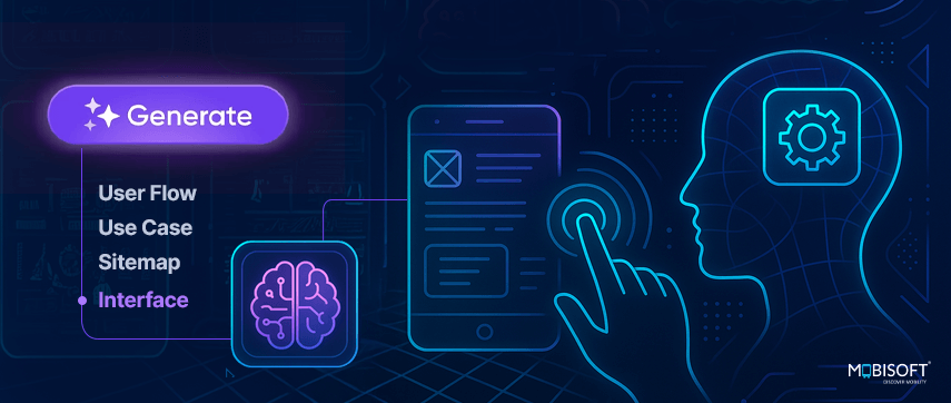 Future UX Design Trends Powered by AI Futuristic UX concepts driven by artificial intelligence innovations