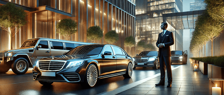 Luxury VIP vehicles providing seamless transportation services