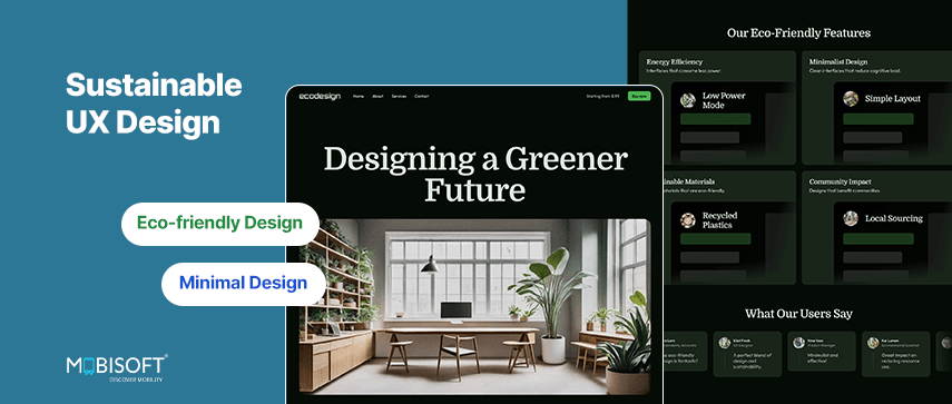 Sustainable UX design promoting energy-efficient user journeys