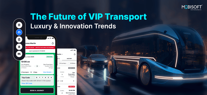 The future of VIP transport with innovative technologies and luxury services