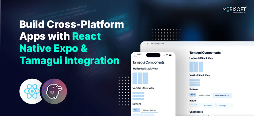 React Native Expo with Tamagui integration for both web and mobile applications.