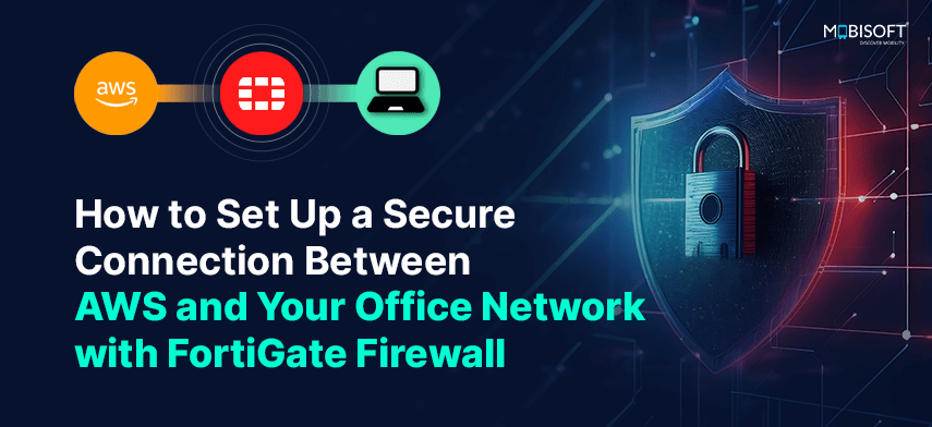 Setting up a secure connection between AWS and the office network with FortiGate.
