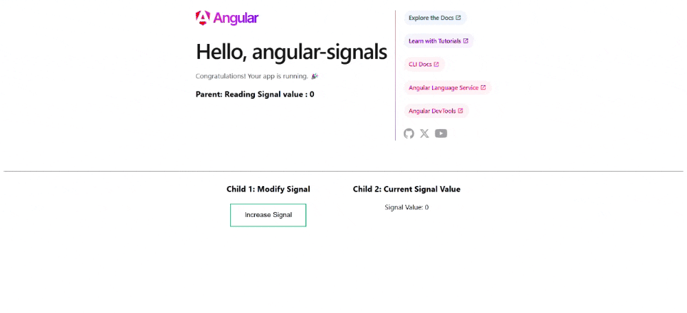 Example of Angular Signal in Action