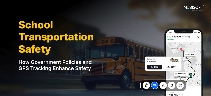 School transportation safety with GPS tracking