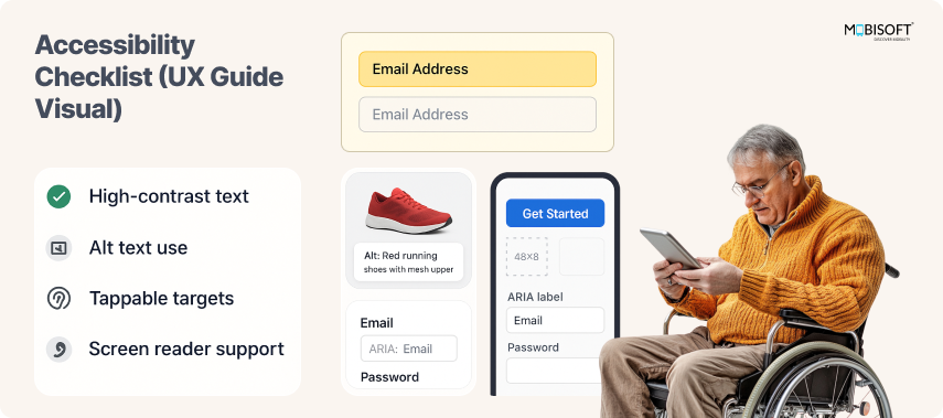 Accessibility checklist for inclusive UX designAccessibility Checklist for UX
