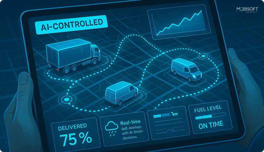 Intelligent Fleet Management with AI and Automation AI-powered fleet management for predictive logistics