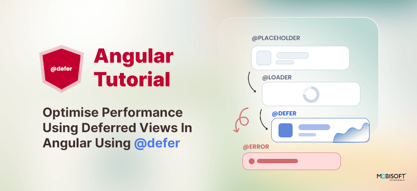 Enhance UX in Angular with @placeholder, @loading, and @error blocks Deferred loading in Angular using placeholders loading and error blocks