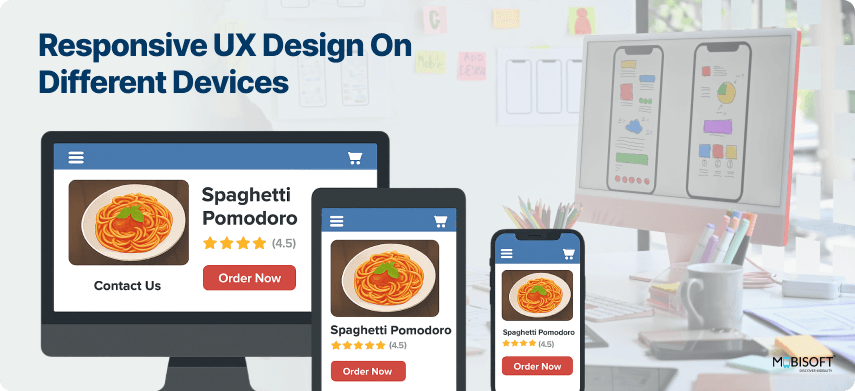 Responsive UX Design on All Devices UX design for mobile, tablet, and desktop devices