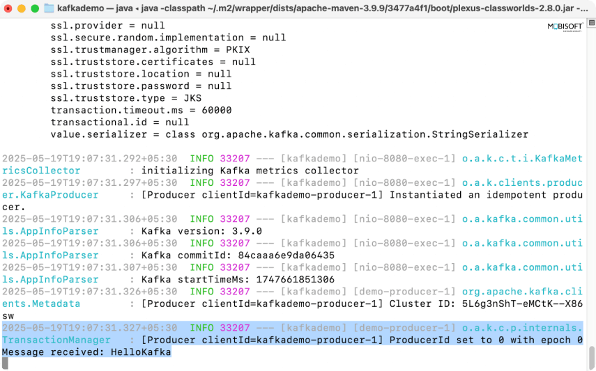 Spring Boot Kafka Consumer Example - Receiving Messages Spring Boot Kafka consumer receiving messages
