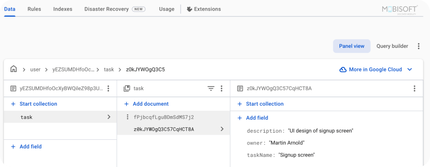 Update Firestore Records Update Firestore database entries