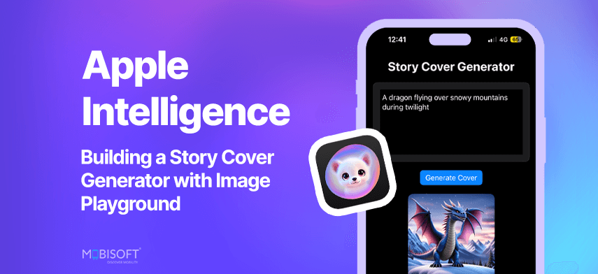 Apple Intelligence: Building a Story Cover Generator with Image Playground Apple Intelligence banner showcasing AI integration